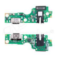 Шлейф для Infinix Hot 50 4G (X6882) плата на системный разъем/разъем гарнитуры/микрофон