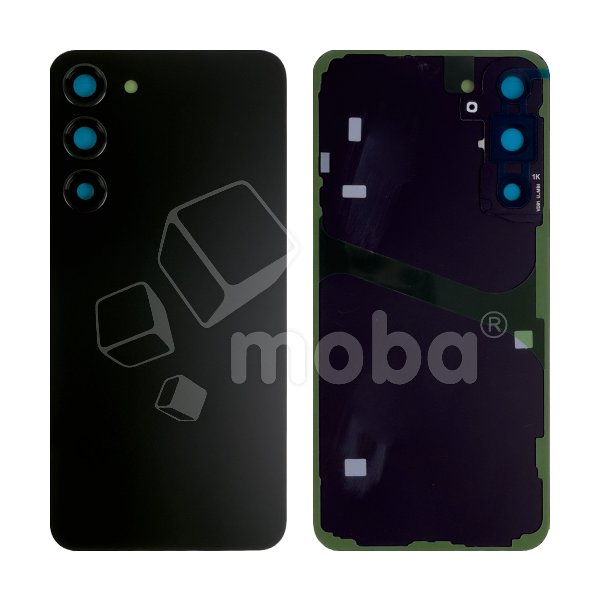 Задняя крышка для Samsung Galaxy S23+ (S916B) Черный - OR