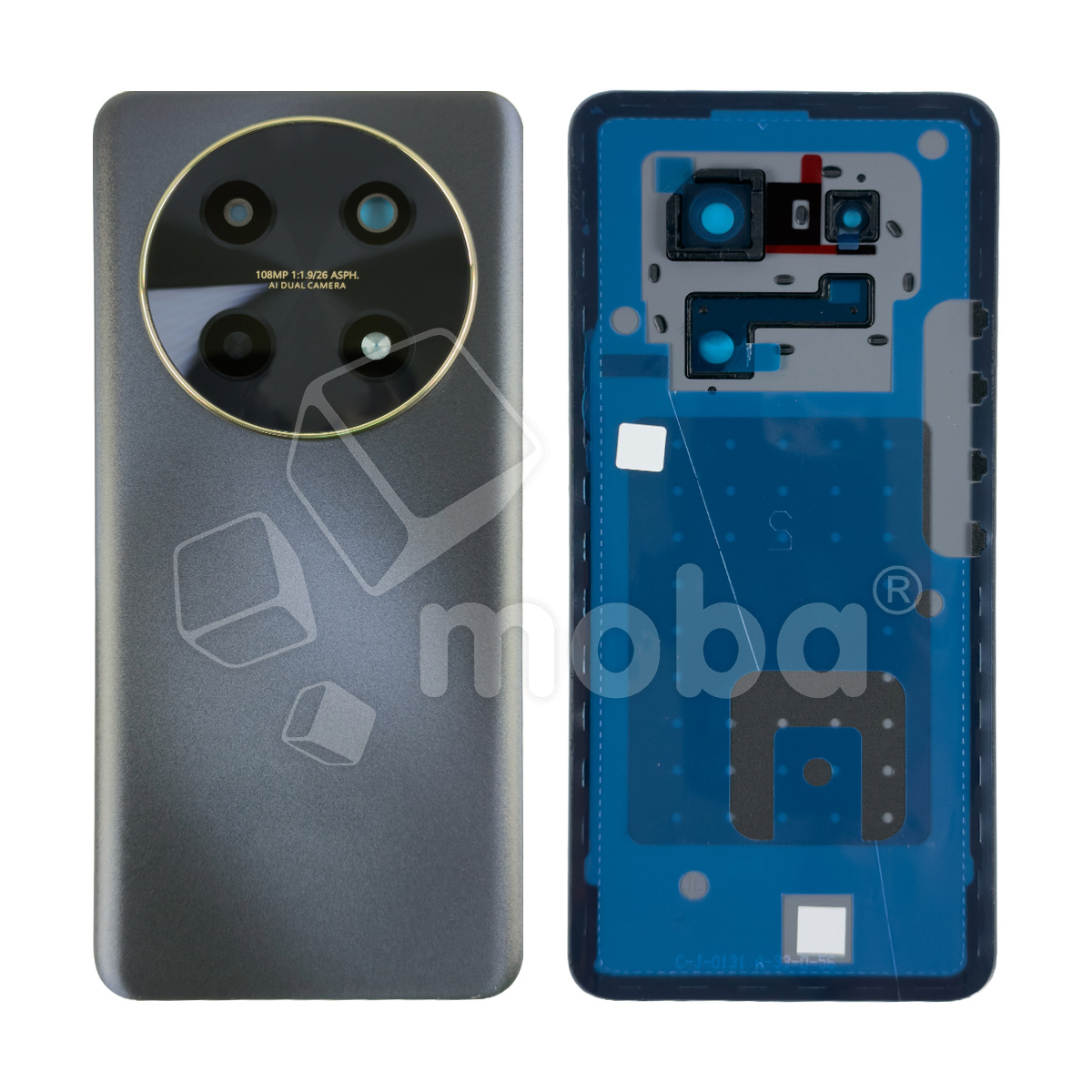 Задняя крышка для Huawei Nova 12i (CTR-L81) Черный - Премиум