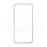 Защитное стекло "Матовое" для iPhone 16 Plus Черный (Закалённое, полное покрытие)