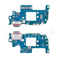 Шлейф для Samsung Galaxy S23 FE (S711B/EU version) плата системный разъем/микрофон - Премиум