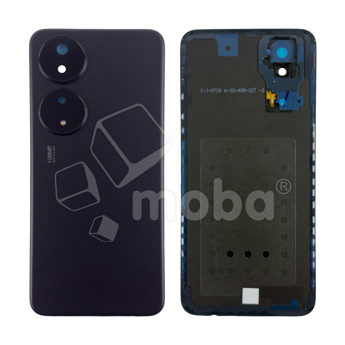 Задняя крышка для Huawei Honor X7b 4G (CLK-LX1) Черный - Премиум