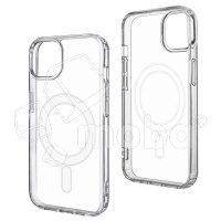 Чехол-накладка для iPhone 15 (Magsafe, прозрачный)