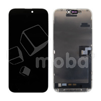 Дисплей для iPhone 16 Pro Max (A3296) в сборе с тачскрином Черный - JCID (Soft OLED, Full HD, 120 Гц) (с верификацией = с привязкой без ошибки)