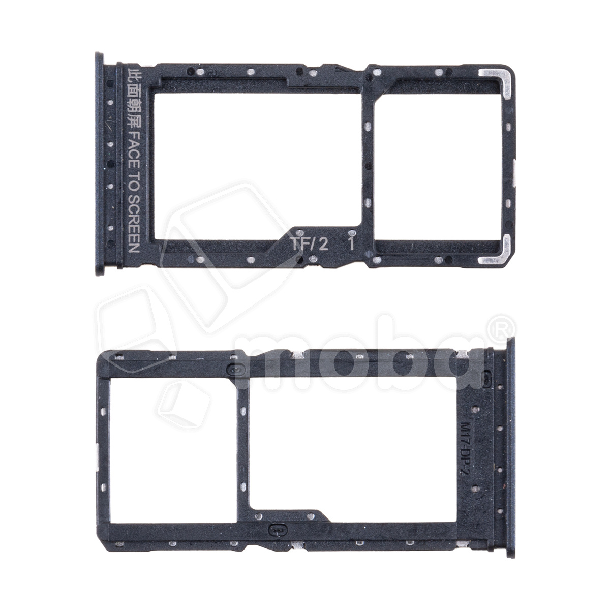 Держатель SIM для Xiaomi Poco X5 5G/Redmi Note 12 5G (22111317PG/22111317I) Черный