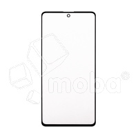 Стекло для переклейки Samsung Galaxy A71 (A715F) с OCA пленкой Черный - OR (Mitsubishi)