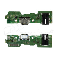 Шлейф для Vivo Y04/Y04s (V2430/V2531) плата на системный разъем/разъем гарнитуры/микрофон - Премиум