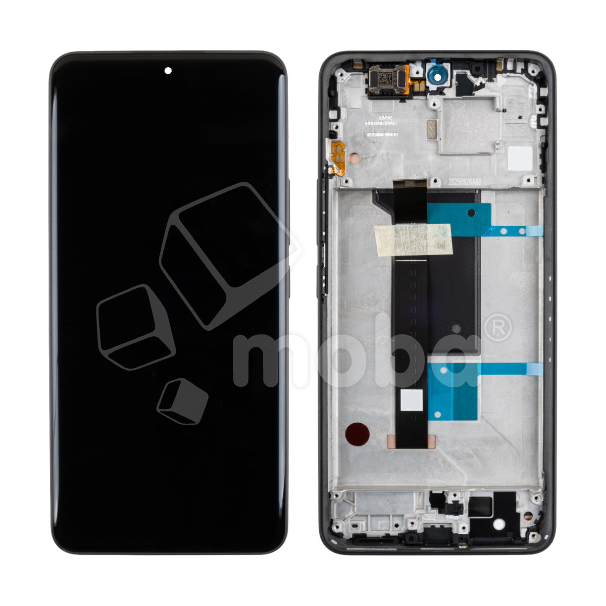 Дисплей для Xiaomi Redmi Note 15 Pro 4G (25100RA69G) модуль с рамкой Черный - OR (SP)