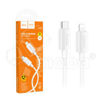 Кабель Type-C - Lightning Hoco X107 (3A, 27W, PD) Белый