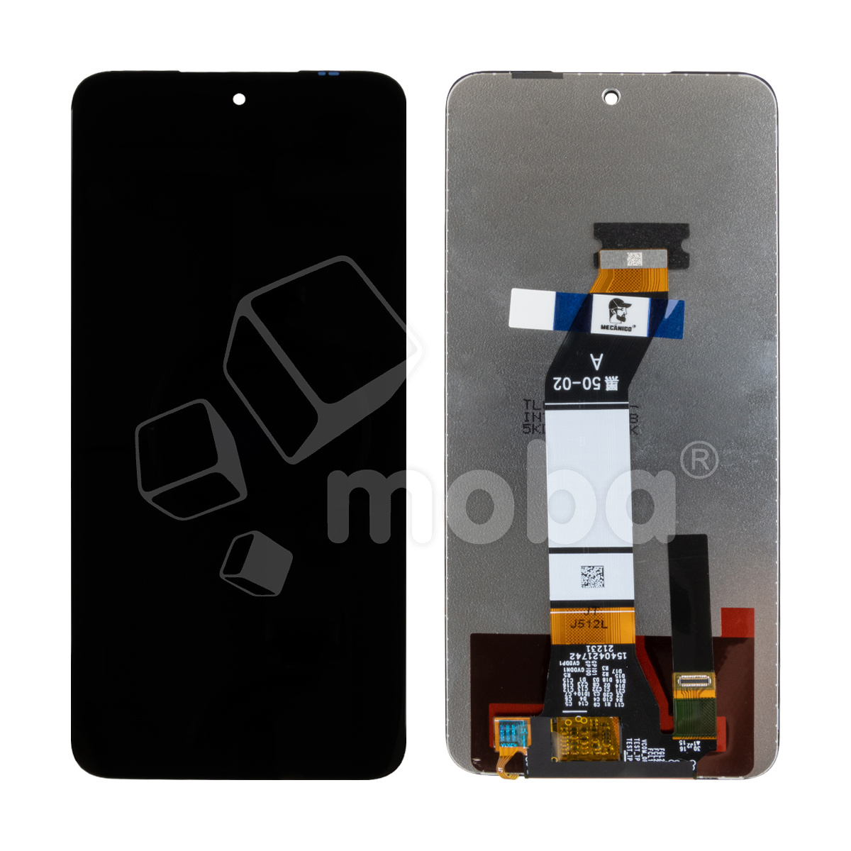 Дисплей для Xiaomi Redmi 10 (21061119DG/21061119AG) в сборе с тачскрином Черный Mecanico - AMP