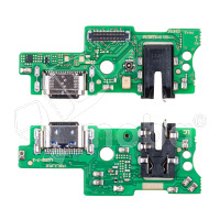 Шлейф для Infinix Hot 20S (X6827) плата на системный разъем/разъем гарнитуры/микрофон