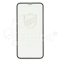 Защитное стекло "Тонкое" для iPhone Xr/11 Черный (Полное покрытие 0,25 мм)