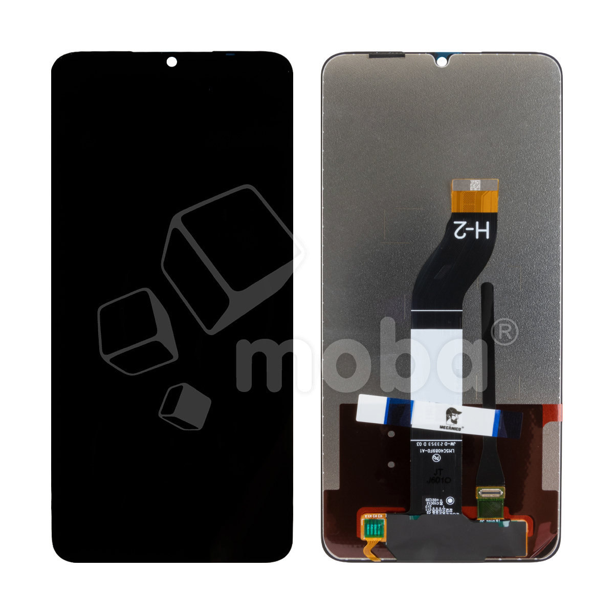 Дисплей для Xiaomi Poco C65 (2310FPCA4G) в сборе с тачскрином Черный Mecanico - AMP