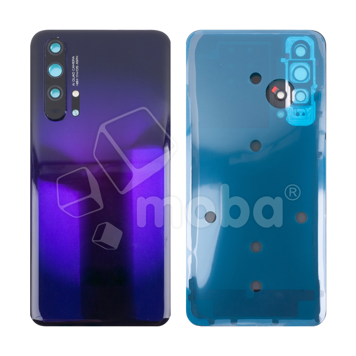 Задняя крышка для Huawei Honor 20 Pro (YAL-L41) Фиолетовый - OR