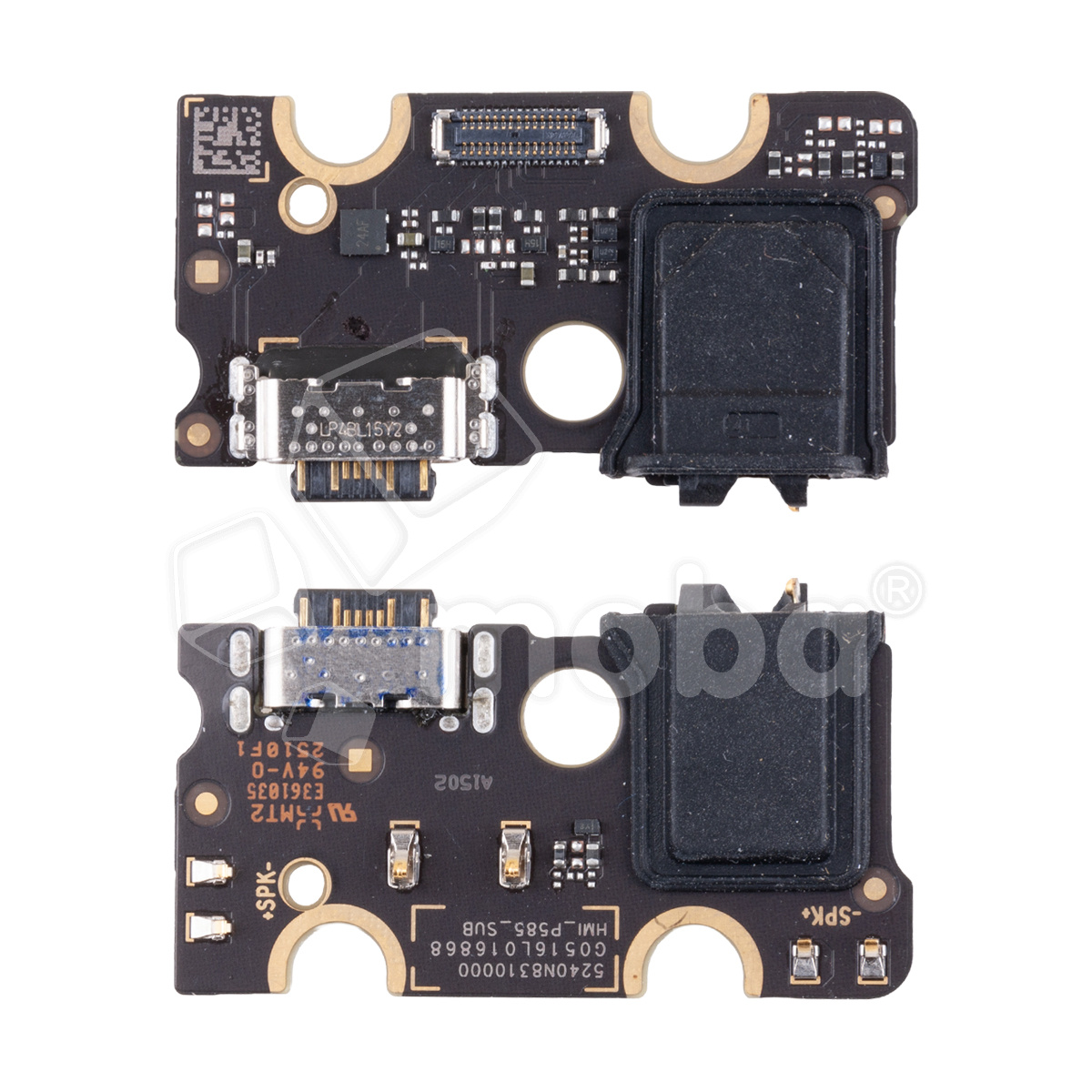Шлейф для Xiaomi Redmi Pad Pro 12.1" (2405CRPFDG/24074RPD2I) плата системный разъем/разъём гарнитуры - Премиум