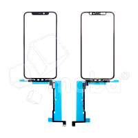 Стекло для переклейки iPhone 11 Pro (A2215) с OCA пленкой + тачскрин Черный - OR (Mitsubishi)