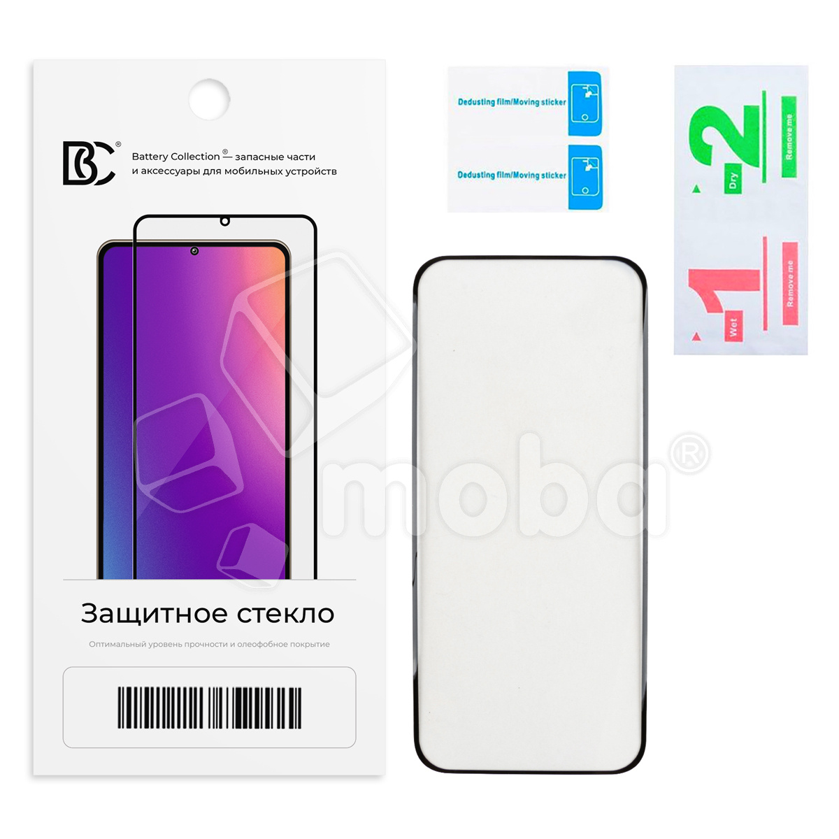 Защитное стекло "Премиум" для Infinix Note Edge Черный