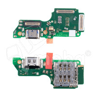 Шлейф для OPPO Reno 12 F 4G (CPH2687) плата системный разъем/разъем SIM/микрофон