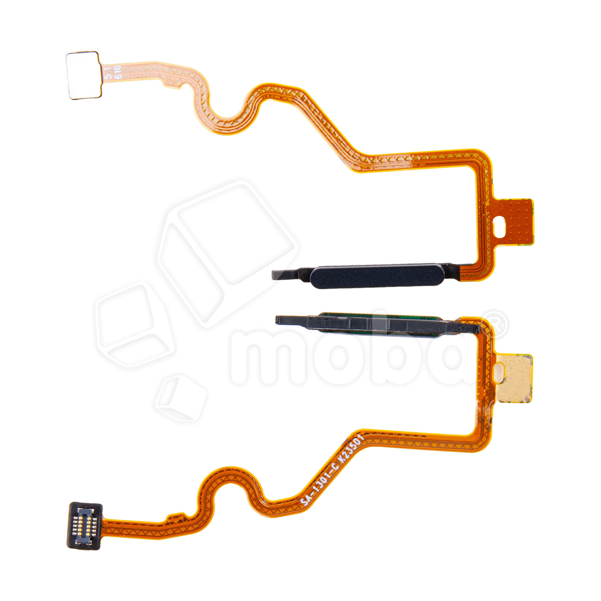 Шлейф для Tecno Spark 20C (BG7n) сканер отпечатка пальцев Черный