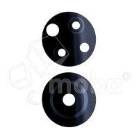 Стекло камеры для Huawei Honor X7 (CMA-LX1/CMA-LX2) (комплект 2 шт.) Черный