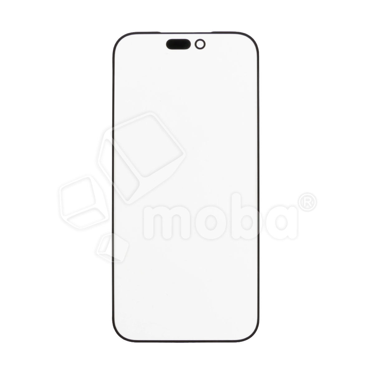 Стекло для переклейки iPhone 17 (A3520) с OCA пленкой Черный - OR (Feaglet)