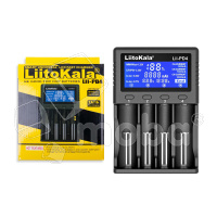 Сетевое зарядное устройство LiitoKala Lii-PD4 для аккумуляторов 18650 (с дисплеем)