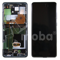 Дисплей для Samsung Galaxy S20 Ultra (G988B) модуль с рамкой Черный - OR (SP)