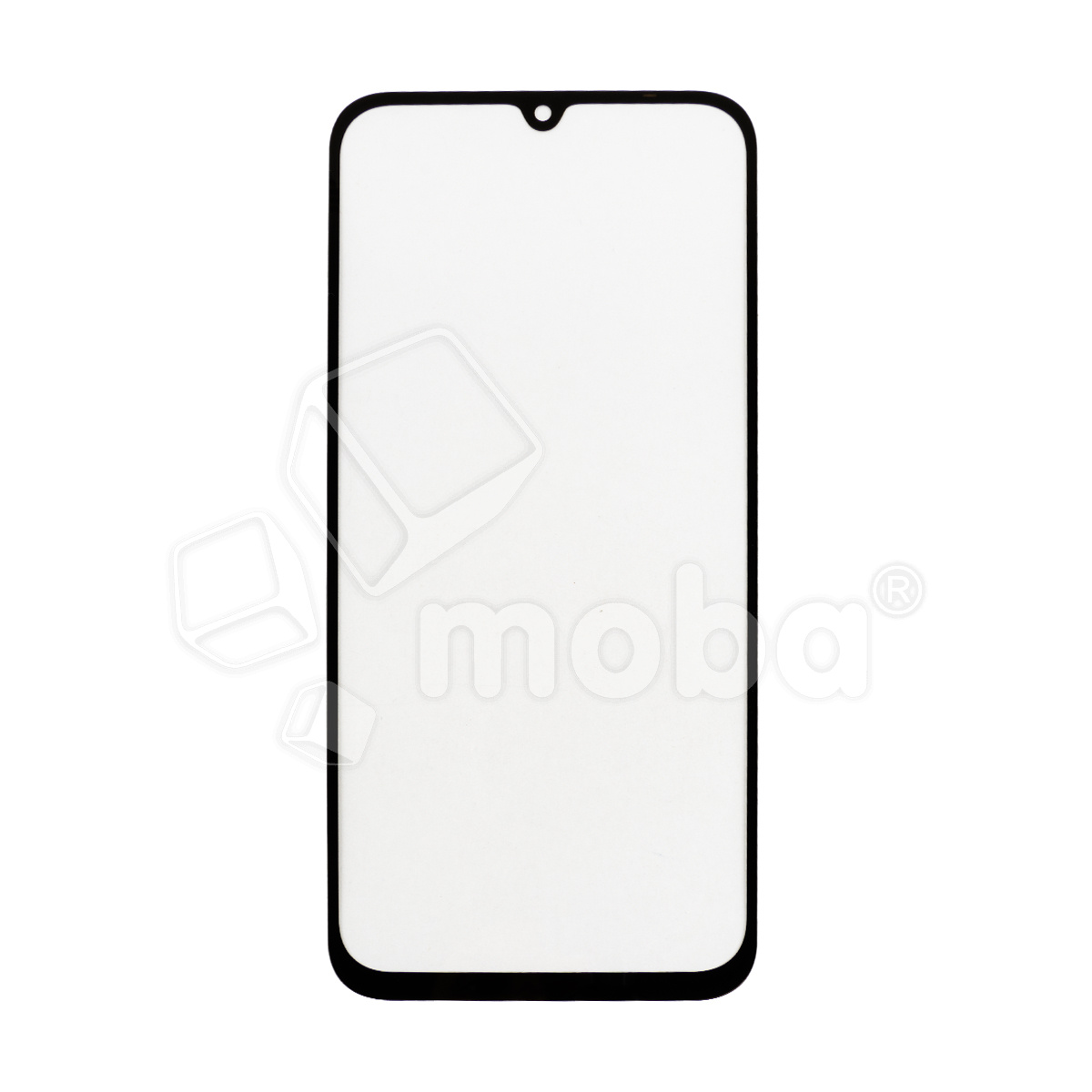 Стекло для переклейки Xiaomi Redmi 15C 4G/Poco C85 4G (25078RA3EY/25078PC3EG) с OCA пленкой Черный - OR (Mitsubishi)