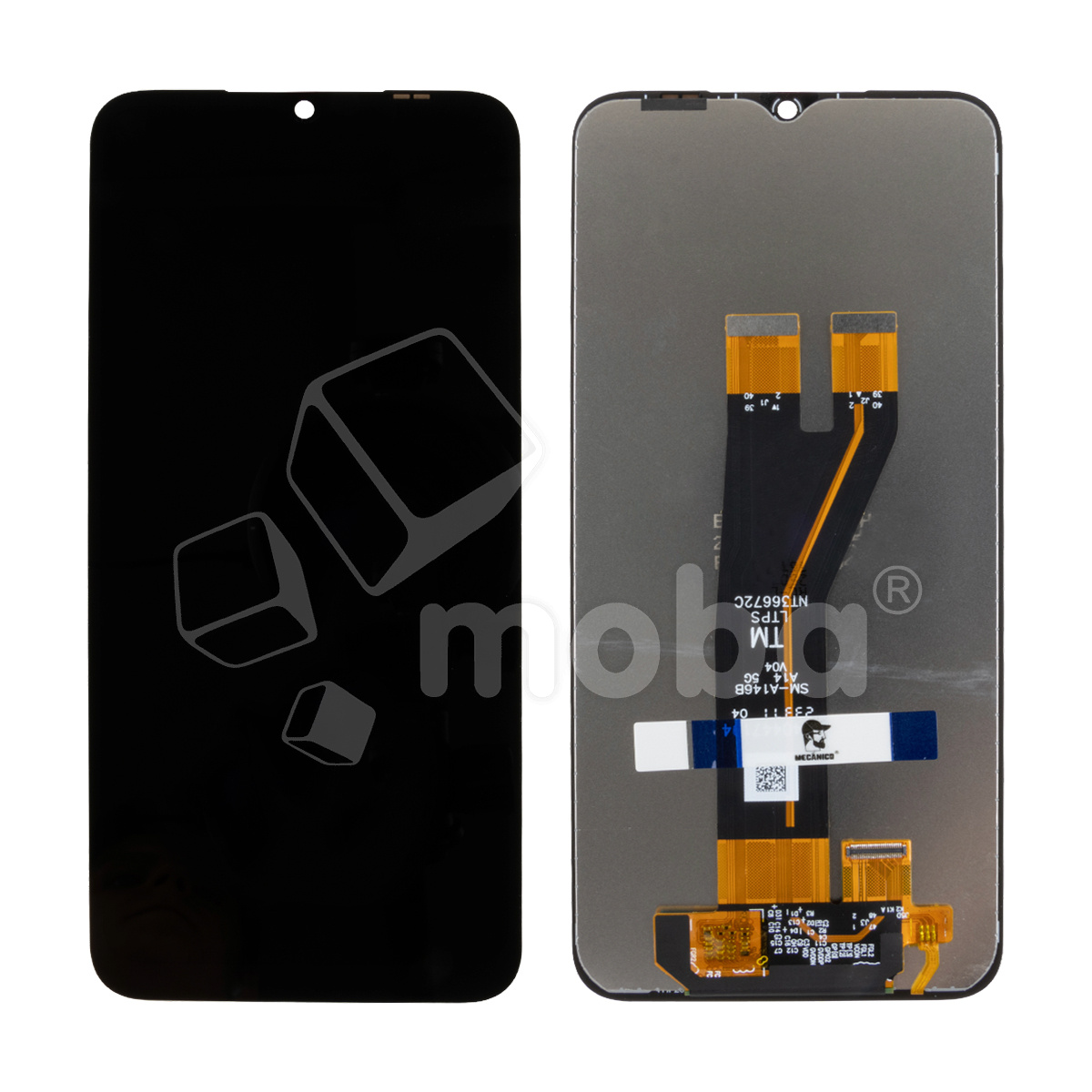 Дисплей для Samsung Galaxy A14 5G (A146B) в сборе с тачскрином Черный Mecanico - AMP