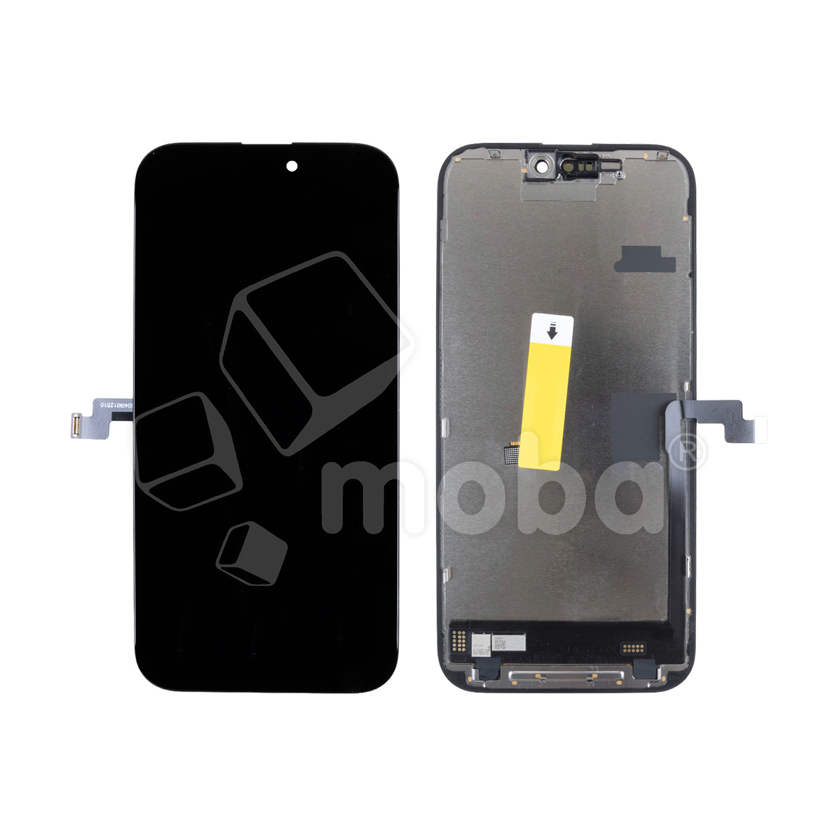 Дисплей для iPhone 16 Pro Max (A3296) в сборе с тачскрином Черный - (In-Cell, Full HD, 120 Гц) (площадка под IC)