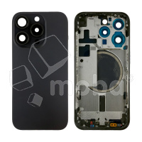 Корпус для iPhone 15 Pro (A3102) (1 Sim) Черный - Премиум