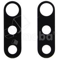 Стекло камеры для Samsung Galaxy A30s (A307F) Черный