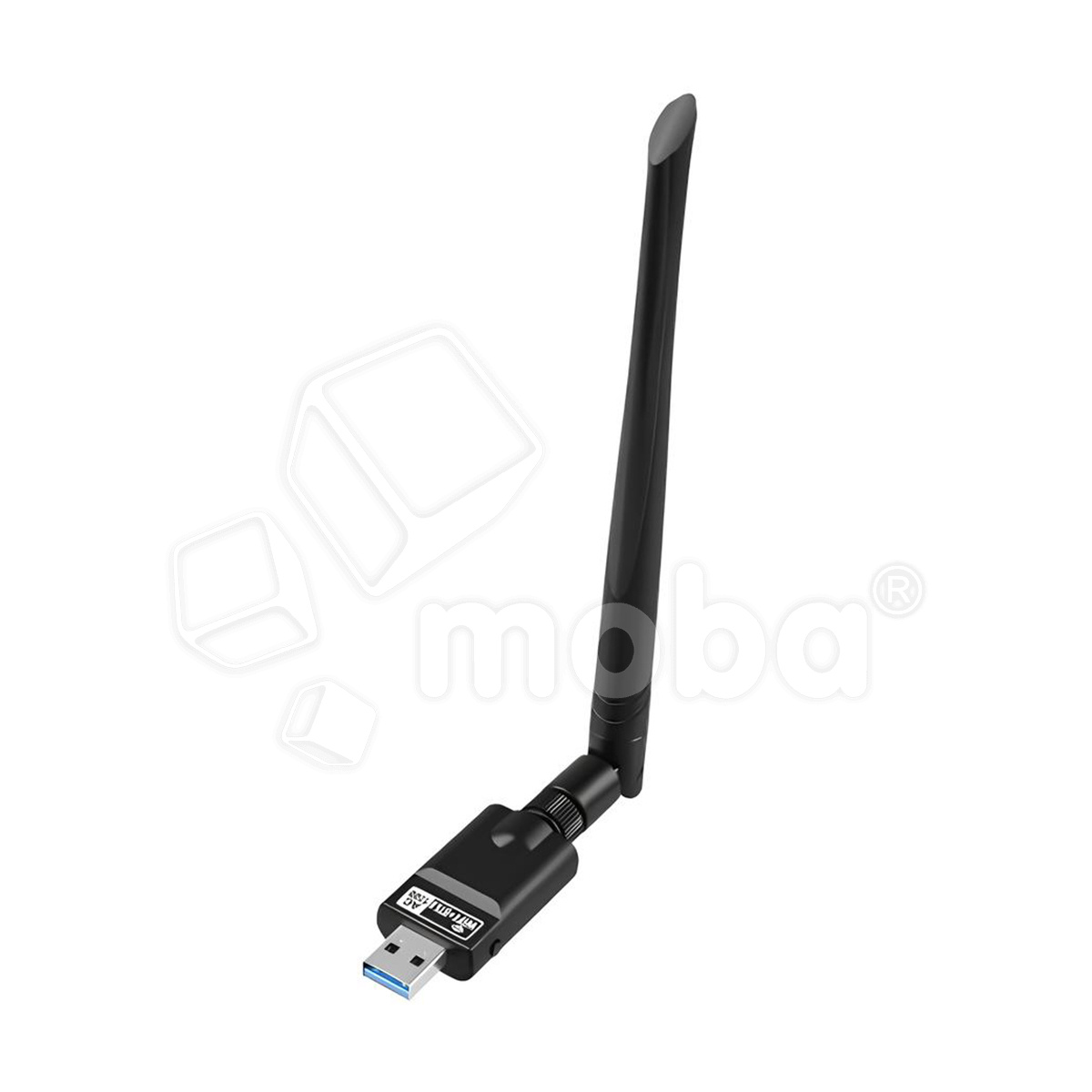 USB Wi-Fi адаптер + Bluetooth (2,4 - 5 GHz) Черный