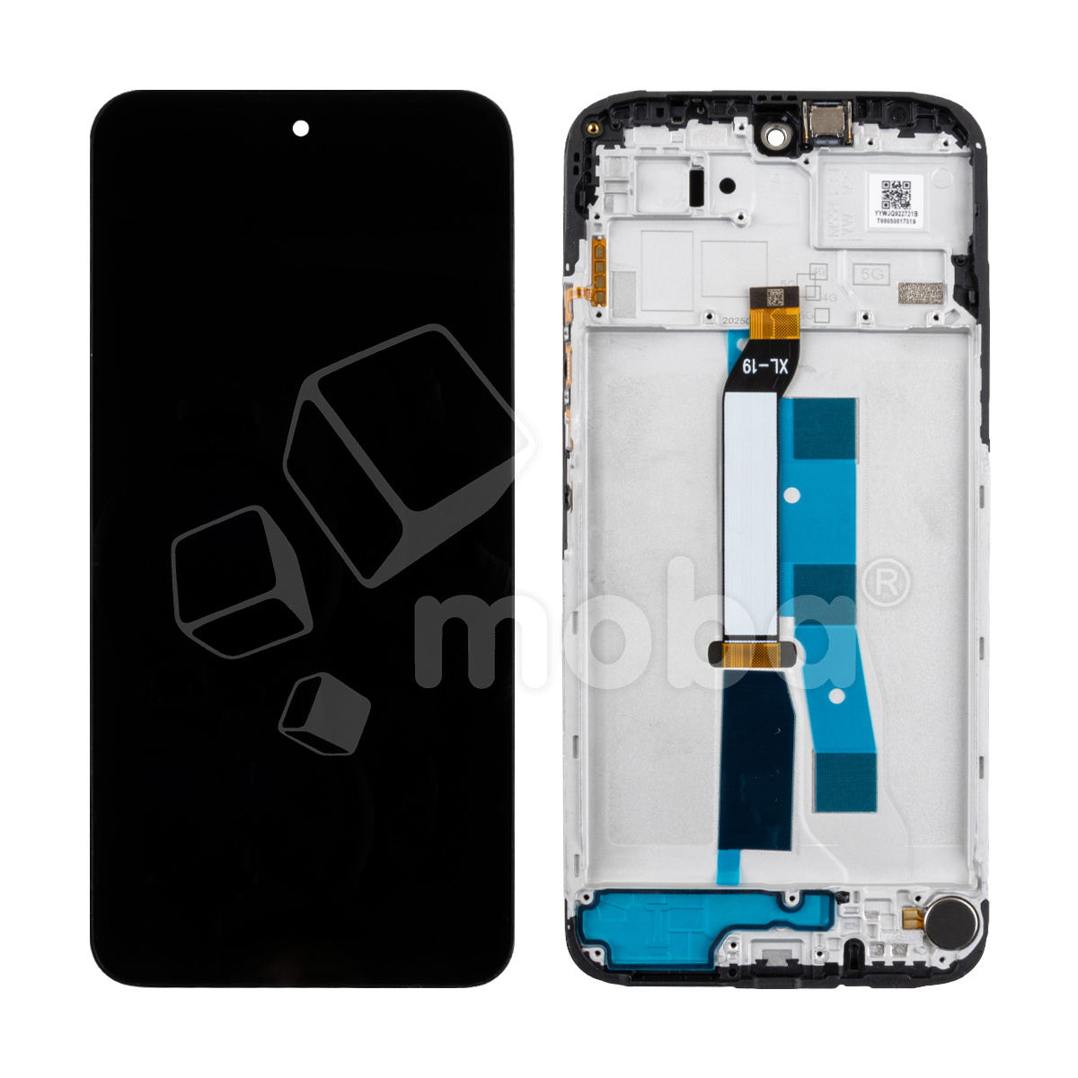 Дисплей для Xiaomi Poco M7 4G/Redmi 15 4G (25062PC34G/25062RN2DY) модуль с рамкой Черный - OR