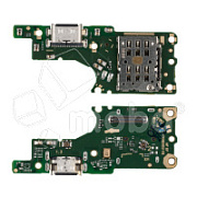 Шлейф для Huawei Honor 50 Lite/Nova 8i (NTN-LX1/NEN-LX1) плата на системный разъем/разъем SIM/микрофон