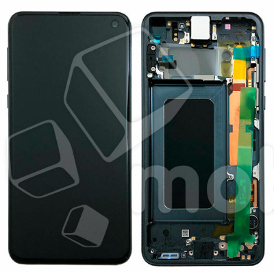 Дисплей для Samsung Galaxy S10e (G970F) модуль с рамкой Черный - OR (SP)