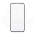 Защитное стекло "Оптима" для iPhone 15 Plus Черный (Закалённое, полное покрытие)