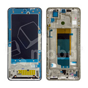 Рамка дисплея для Xiaomi Poco F4 (22021211RG) Серебро (возможен дефект ЛКП)
