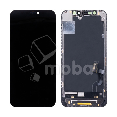 Дисплей для iPhone 12 mini в сборе с тачскрином Черный (Soft OLED)