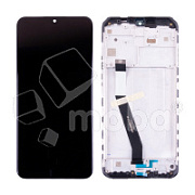 Дисплей для Xiaomi Redmi 9 (M2004J19G) модуль с рамкой Черный - OR (SP)