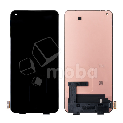 Дисплей для Xiaomi 11 Lite 5G NE (2109119DG) в сборе с тачскрином Черный - (OLED)
