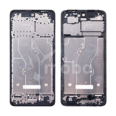 Рамка дисплея для Tecno Spark 20C (BG7n) Черный (возможен дефект ЛКП)