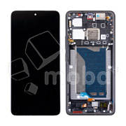 Дисплей для Xiaomi Poco F7 Ultra (24122RKC7G) модуль с рамкой Черный - OR (SP)