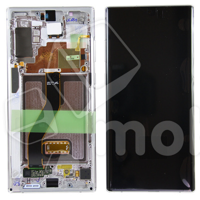 Дисплей для Samsung Galaxy Note 10+ (N975F) модуль с рамкой Белый - OR (SP)
