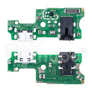 Шлейф для Infinix Hot 10S (X689D) плата на системный разъем/разъем гарнитуры/микрофон