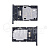 Держатель SIM для Samsung Galaxy A54 5G (A546E) Черный