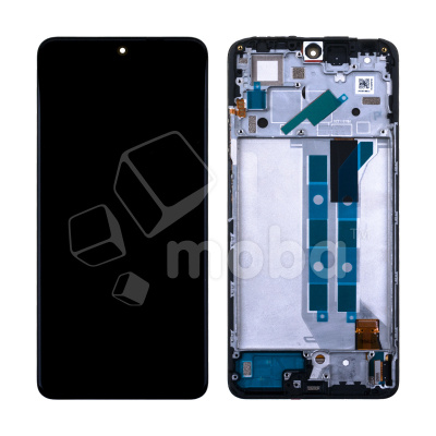 Дисплей для Xiaomi Redmi Note 11 Pro 4G/5G/Poco X4 Pro 5G (2201116TG) модуль с рамкой Черный - OR (SP)