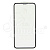 Защитное стекло "Стандарт" для iPhone Xr/11 Черный (Полное покрытие)