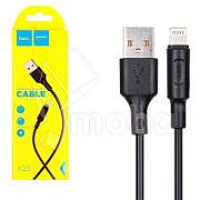 Кабель USB - Lightning (для iPhone) Hoco X25 (2А) Черный
