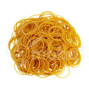 Резинки канцелярские (60 мм, 500 г, желтый)